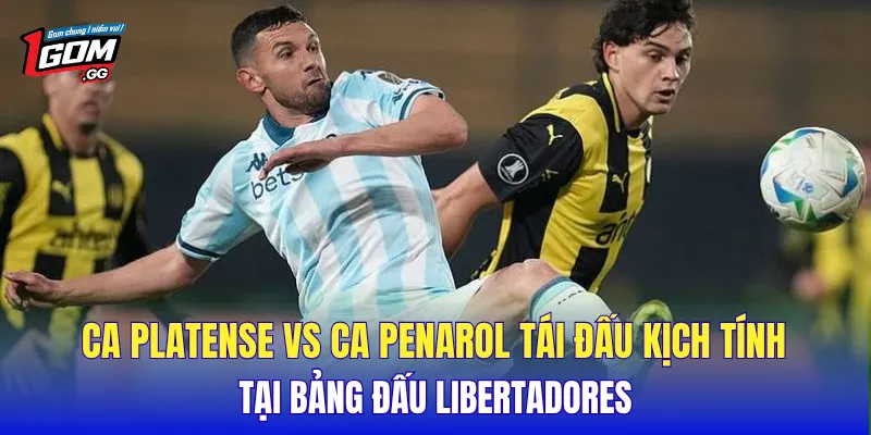 CA Platense vs CA Penarol tái đấu kịch tính tại bảng đấu Libertadores