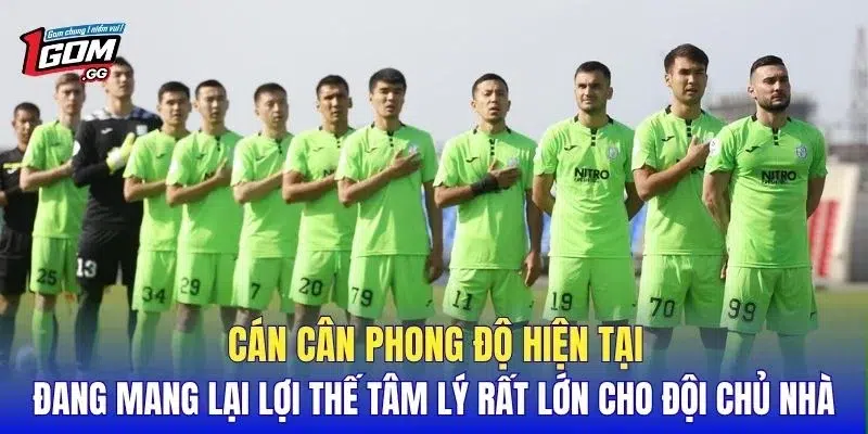 Cán cân phong độ hiện tại đang mang lại lợi thế tâm lý rất lớn cho đội chủ nhà