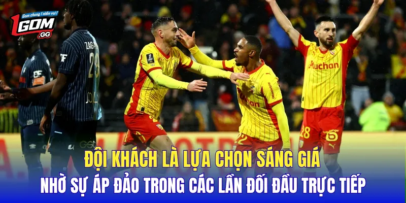 Đội khách là lựa chọn sáng giá nhờ sự áp đảo trong các lần đối đầu trực tiếp