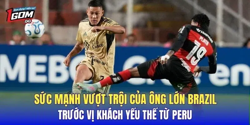 Sức mạnh vượt trội của ông lớn Brazil trước vị khách yếu thế từ Peru